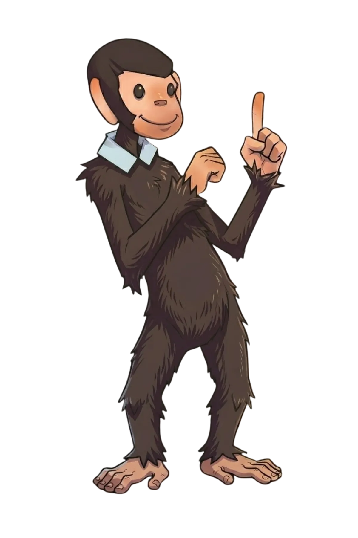 Ilustración de Chimpi